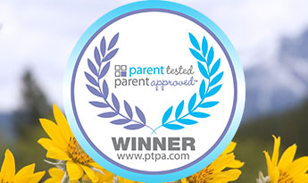 PTPA award over arnica flowers in the wild