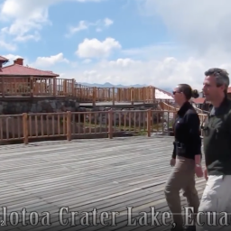 Video still of phtographers walking in Ecuador