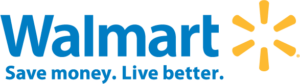 Walmart (logo) Save money. Live Better